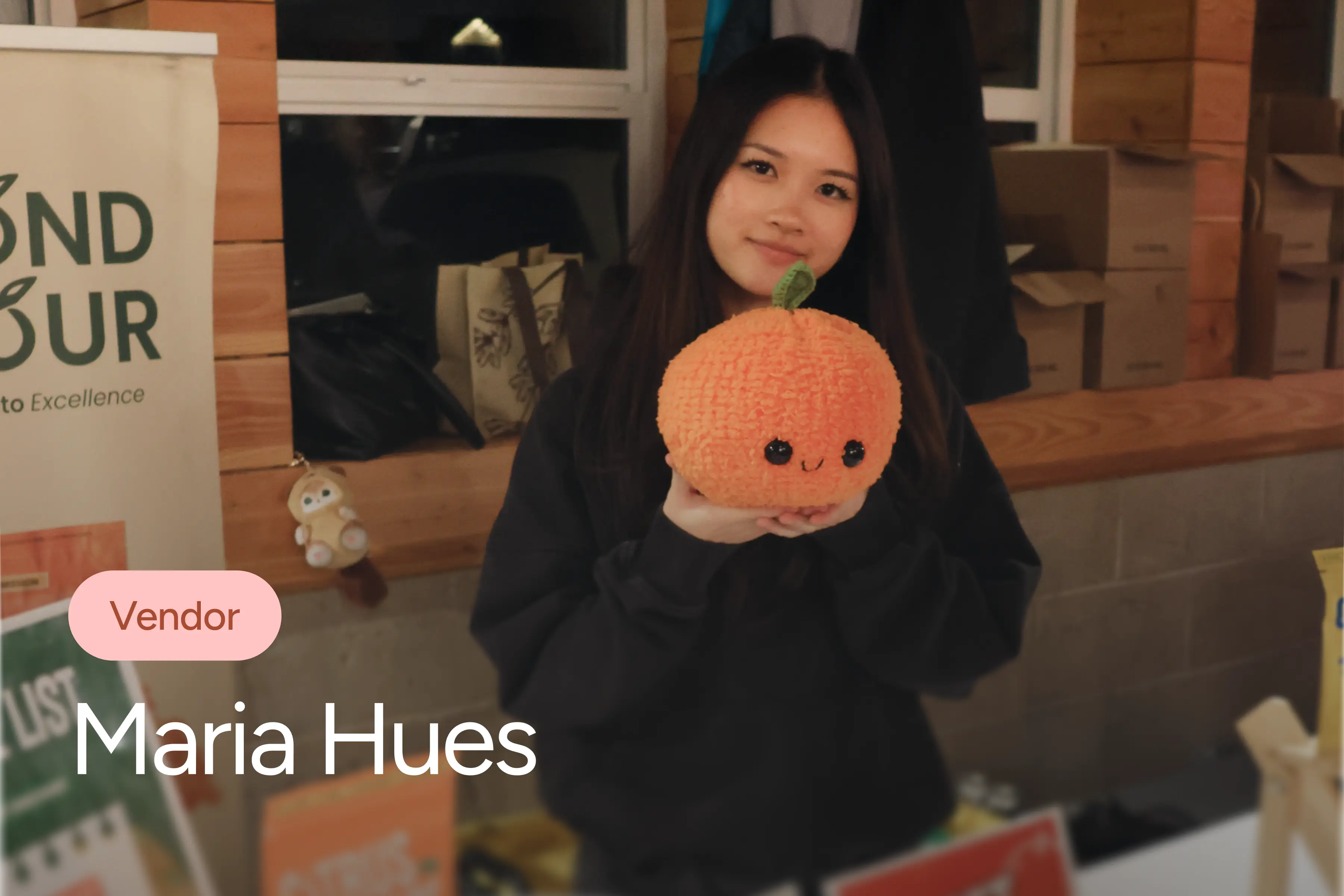 Maria Hues, Vendor Persona for Mosaic